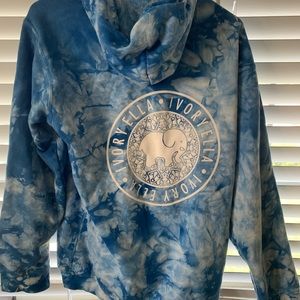 Blue Tye Dye Ivory Ella SweatShirt